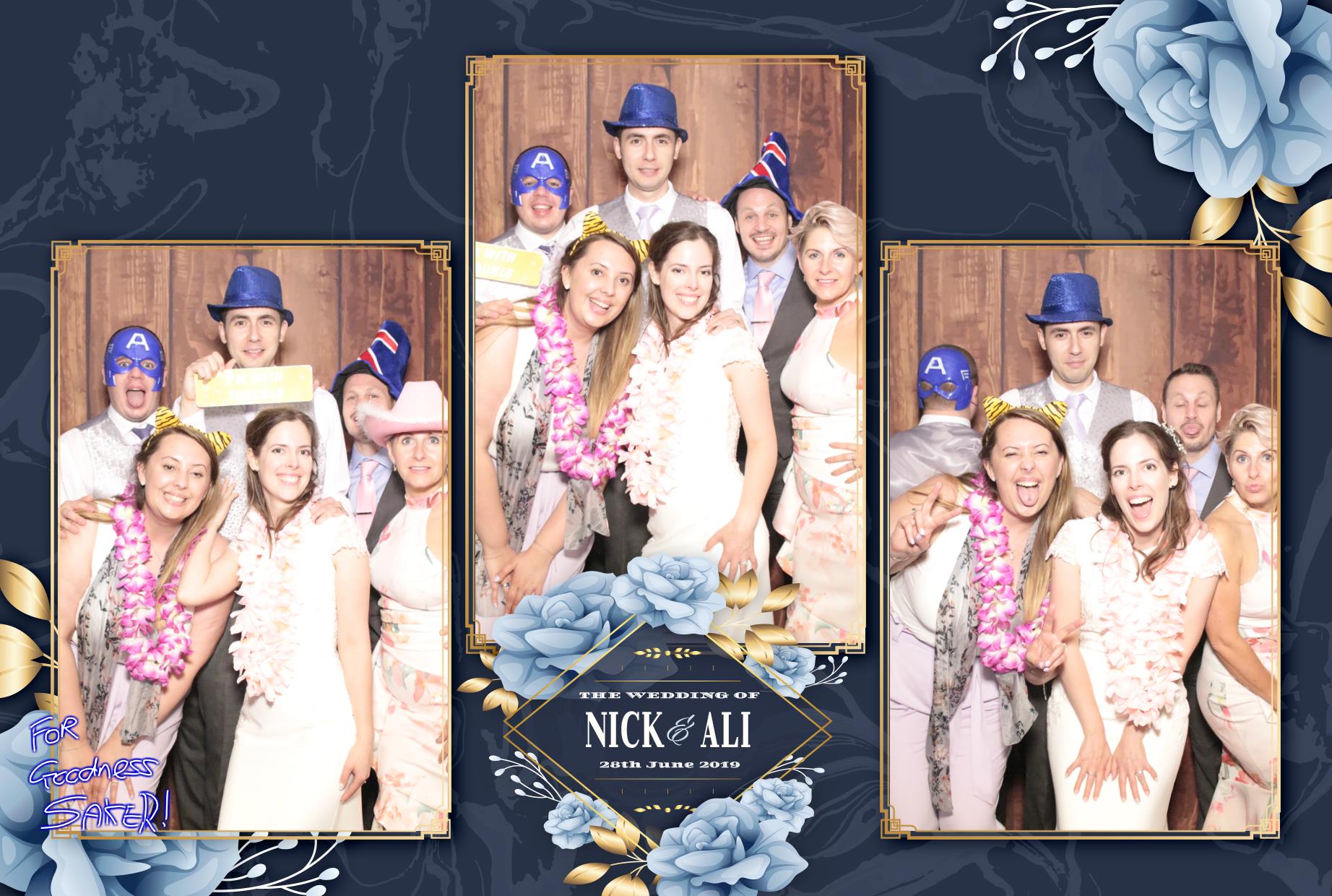 Nick & Ali's Wedding | View more photos from the event at gallery.myphotoboothexperience.co.uk/u/MyPhotoBoothExperienceLtd/Nick-Alis-Wedding